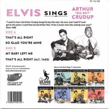 SP Elvis Presley: Elvis Sings Arthur "Big Boy" Crudup  LTD | CLR