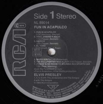 LP Elvis Presley: Fun In Acapulco