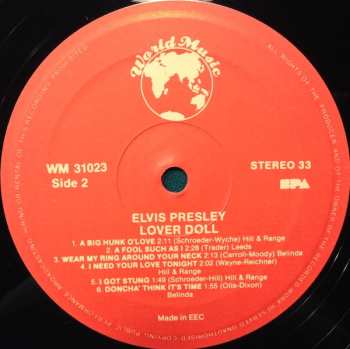 12LP/Zestaw pudełkowy Elvis Presley: His Best Years 1954-1960  -  Complete Works