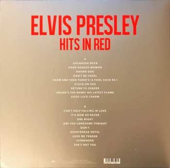 LP Elvis Presley: Hits In Red CLR