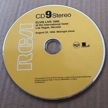 11CD/Zestaw pudełkowy Elvis Presley: Live 1969