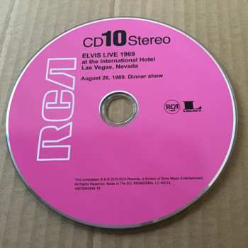 11CD/Zestaw pudełkowy Elvis Presley: Live 1969