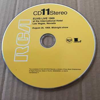 11CD/Zestaw pudełkowy Elvis Presley: Live 1969