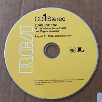 11CD/Zestaw pudełkowy Elvis Presley: Live 1969