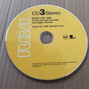 11CD/Zestaw pudełkowy Elvis Presley: Live 1969