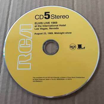 11CD/Zestaw pudełkowy Elvis Presley: Live 1969