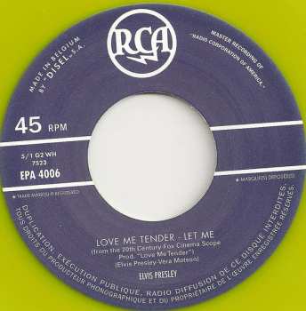 SP Elvis Presley: Love Me Tender CLR | LTD