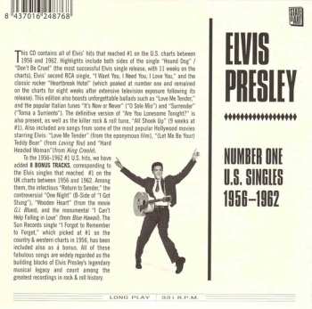 CD Elvis Presley: Number One U.S. Singles 1956-62 LTD