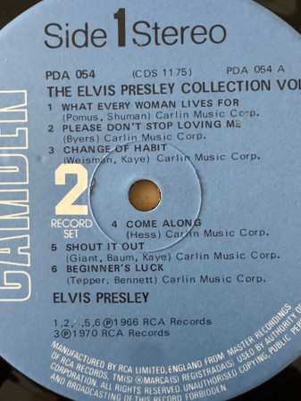 2LP Elvis Presley: The Elvis Collection Vol. 3