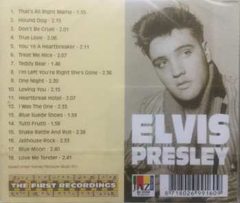 CD Elvis Presley: The First Recordings 