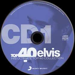 2CD Elvis Presley: Top 40 Elvis (His Ultimate Top 40 Collection)