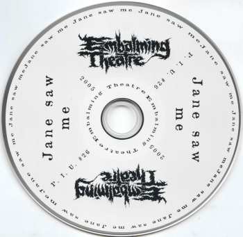 CD Embalming Theatre: Jane Saw Me