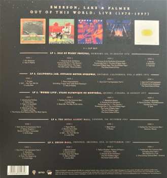 10LP/Zestaw pudełkowy Emerson, Lake & Palmer: Out Of This World: Live (1970-1997) DLX