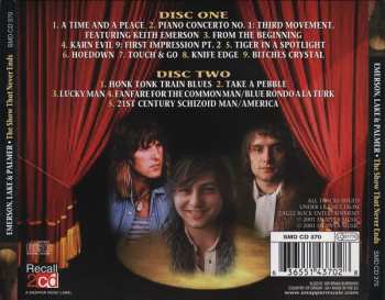 2CD Emerson, Lake & Palmer: The Show That Never Ends