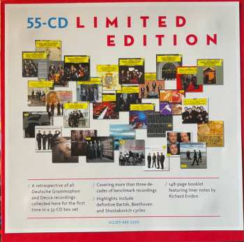 55CD/Zestaw pudełkowy Emerson String Quartet: The New Complete Recordings On Deutsche Grammophon LTD
