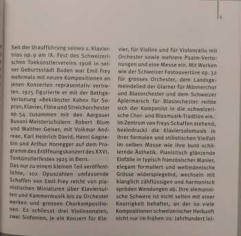 CD Emil Frey: Klavierwerke