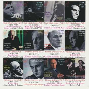 CD Emil Gilels: Legacy Vol. 5 - First Recital In The West