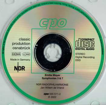 CD NDR Radiophilharmonie: Symphonies 3 & 7