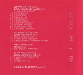 CD/DVD Emmanuelle Bertrand: Le Violoncelle Parle