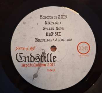 LP Endstille: Kapitulation 2013 CLR | LTD