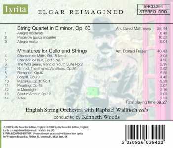 CD Raphael Wallfisch: Elgar Reimagined