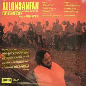 LP Ennio Morricone: Allonsanfan (Original Motion Picture Soundtrack) CLR | LTD