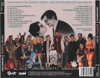 CD Ennio Morricone: Cinema Paradiso: 30th Anniversary Remastered Edition