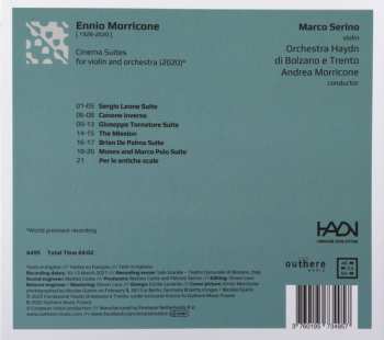 CD Ennio Morricone: Cinema Suites For Violin And Orchestra