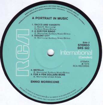 LP Ennio Morricone: A Portrait In Music