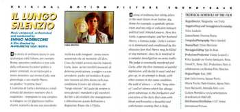 CD Ennio Morricone: Il Lungo Silenzio = The Long Silence (Original Motion Picture Soundtrack)