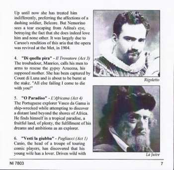 3CD Enrico Caruso: Prima Voce: Caruso - Arias, Ensembles, Songs 1904-1920