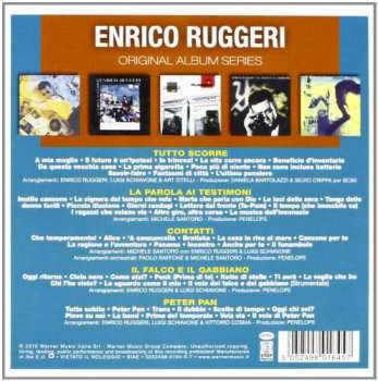 5CD/Zestaw pudełkowy Enrico Ruggeri: Original Album Series