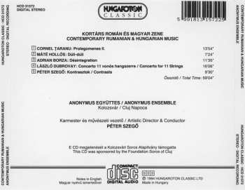 CD Anonymus Ensemble: Contemporary Rumanian And Hungarian Music