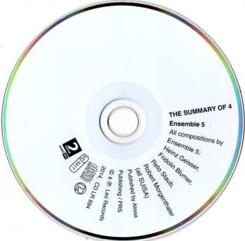 CD Ensemble 5: The Summary Of 4