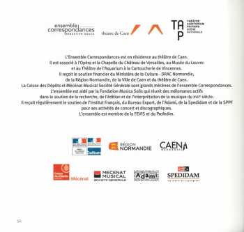 CD Ensemble Correspondances: Les Plaisirs Du Louvre (Airs Pour La Chambre De Louis XIII)