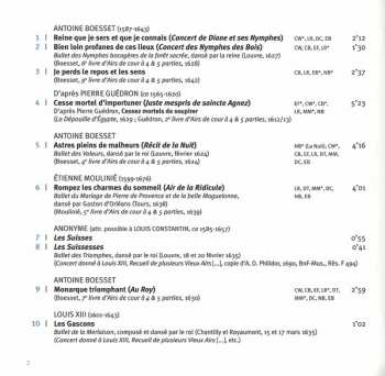 CD Ensemble Correspondances: Les Plaisirs Du Louvre (Airs Pour La Chambre De Louis XIII)