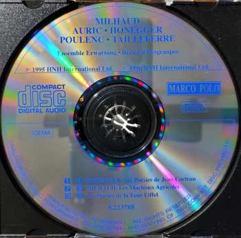 CD Arthur Honegger: Les Mariés De La Tour Eiffel