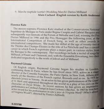 CD Arthur Honegger: Les Mariés De La Tour Eiffel