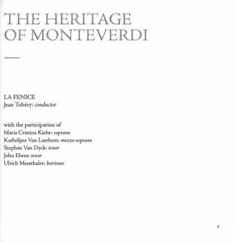 7CD/Zestaw pudełkowy Ensemble La Fenice: The Heritage Of Monteverdi
