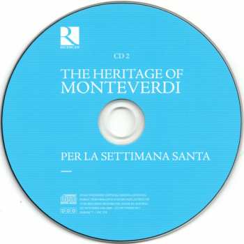 7CD/Zestaw pudełkowy Ensemble La Fenice: The Heritage Of Monteverdi