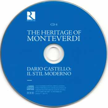 7CD/Zestaw pudełkowy Ensemble La Fenice: The Heritage Of Monteverdi
