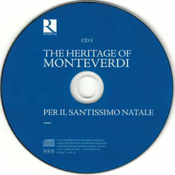7CD/Zestaw pudełkowy Ensemble La Fenice: The Heritage Of Monteverdi