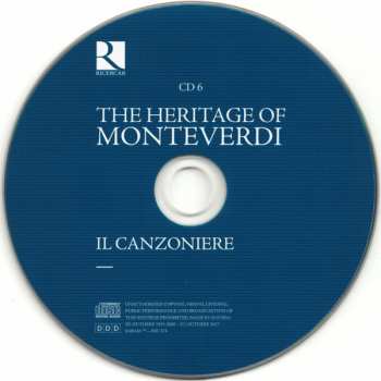 7CD/Zestaw pudełkowy Ensemble La Fenice: The Heritage Of Monteverdi