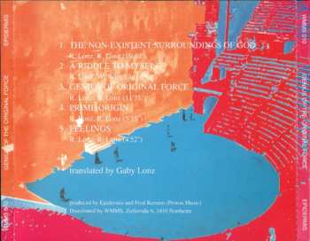 CD Epidermis: Genius Of Original Force