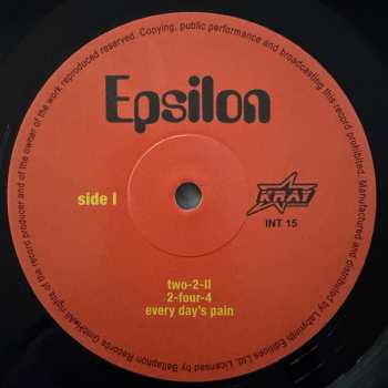 LP Epsilon: Epsilon