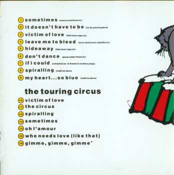 CD Erasure: The Two Ring Circus