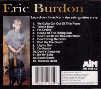 CD Eric Burdon: Burdon Tracks - The Eric Burdon Story