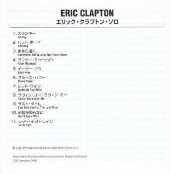 CD Eric Clapton: Eric Clapton