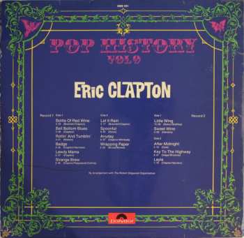 2LP Eric Clapton: Pop History Vol 9