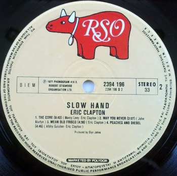 LP Eric Clapton: Slowhand